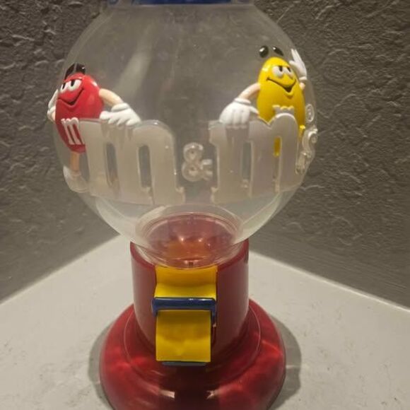 M and M World Plastic Candy Dispenser 9" - Picture 3 of 7